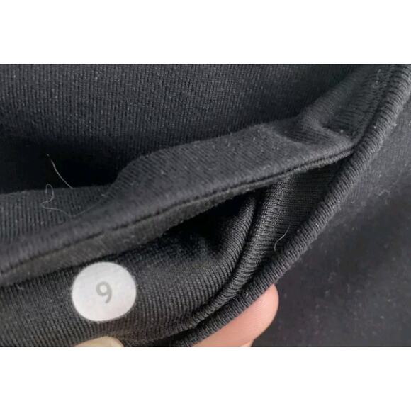 Lululemon Wunder Under Aztec Print Side Panel Full On Luon Legging Pants Black 6 - Picture 6 of 11